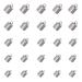 UNICRAFTALE 50pcs Stainless Steel Cord Ends 6/7/8/9/10mm Fasteners Cord Ends Caps 5 Sizes Smooth Surface Tube Cord End Jewelry Making Terminators End Tips 11-15mm Long 6/7/8/9/10mm Metal Color/50pcs