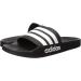 adidas Men's Adilette Shower Slide - Black/White - Size 6 - Buy Online on GoSupps.com