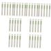 Healeved 40 Sets 300pcs Ear Piercing Cleaning Line Cleaning Tool Ear Cleaners Ear Cleaning Tool Ear Piercing Line Ear Liner Odor Cleaner Ear Hole Cleaning Lines Ear Hole Care Tools Green 12X1.5CMx8pcs Light Greenx8pcs