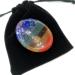 SHARKOOO 7 Chakra Healing Stones Thumb Worry Stone for Anxiety Relief - Oval Meditation Crystal - Buy Online on GoSupps.com