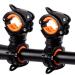 Bicycle Flashlight Mount Bike Light Clamp 2 Pack