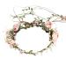 Clevoers flower wreath flower wreath flower wreaths flower stirring flower head strap wedding hair clerk crown - women girl flower wreath hair for wedding party