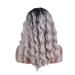 Buy SHIYID Heat Resistant Synthetic Lace Front Wig - Black Roots Loose Wave Middle Part Wig | International Shipping Available - Buy Online on GoSupps.com