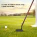 Sturdy Zinc Alloy Golf Putter with Premium Grip | Portable Mini Kids Club for Men, Junior, Adults | Indoor Outdoor Putting Practice | Detachable Push Rod | Right & Left Handed | Rosewood - Buy Online on GoSupps.com