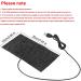 USB Heating Cushion Mat - 20x10 cm Carbon Fiber Heating Blanket for Shoulders Back Stomach & Pets - International Shipping - Buy Online on GoSupps.com