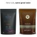 Buy GR EEN Vegan Pea Protein Isolate Powder 1kg - 25g Protein 5g BCAA per Serving No Added Sugar Mochaccino Flavor Allergen-Free International Shipping - Buy Online on GoSupps.com