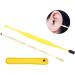 Ear Cleaner Set Durable Easy To Carry Spring Ear Spoon Set for Home(yellow) - Buy Online on GoSupps.com