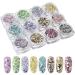 12-Piece Nail & Body Glitter Set - Sparkling Makeup Sequins for Festivals Parties & Clubs - Buy Online on GoSupps.com