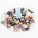 500g Large Mixed Crystal Chips & Stones | Gemstone Drums Healing Stones Gift Boxed | Perfect for Crystal Charging - Buy Online on GoSupps.com