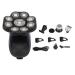Electric Trimmer Machine for Multifunctional Hair Shaving Heads with Nine Blades Shaving for Shaver Heads Machine Flushable Male Shaver Balding Machine