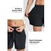 BALEAF Men's 5'' Running Shorts - Quick Dry Lightweight - Black Medium - Buy Online on GoSupps.com