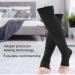 Buy Compression Stockings for Men & Women - Toe-Free Calf Zip Compression Stockings (S/M - Black) - Medical Grade Support - Buy Online on GoSupps.com