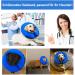 Buy Supet Inflatable Dog Protective Collar | Adjustable Comfortable & Safe | M Size (22.9-33.0 cm) - Blue | International Shipping Available - Buy Online on GoSupps.com