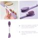 Beatifufu Applier Facial Applicator Makeup Facial Scrub Clay Brush Clay Brush Applicator Scrubber Applicator Double Head Cleaning Brush - Buy Online on GoSupps.com