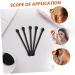 NOLITOY 30pcs Double Ended Eye Shadow Stick Makeup Sponge Dual-ended Eye Stick Brushes Woman Makeup Tools - Buy Online on GoSupps.com