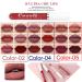 6Pcs Dark Red Matte Liquid Lipstick Set | Long Lasting, Waterproof Lip Stain | Gift Set for Women | Matte Makeup Collection - Buy Online on GoSupps.com
