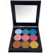 Small Black Z Palette: Empty Magnetic Makeup Palette with Clear Window - Buy Online on GoSupps.com