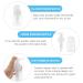 FOMIYES 180ml Travel Talcum Powder Spray Bottle - Refillable Hair Fiber Applicator for Salon & Home Use - Buy Online on GoSupps.com