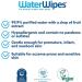 WaterWipes Original Baby Wipes 360 Count (6 Packs) - 99.9% Water Based, Unscented & Hypoallergenic Diaper Wipes for Sensitive Skin - Buy Online on GoSupps.com