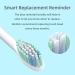 WHITOP Adults Sonic Electric Toothbrush Replacement Brush Heads - Set of 4 Pack C69 White | Daily Cleaning Type Bristles | Compatible with CD-02 CD-04 CD-06 CD-10 CD-11 CD-13 CD-14 - Buy Online on GoSupps.com