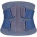 Back Brace Lumbar Support Back Brace Adjustable Lumbar Support Belt Keeps Posture Corrector Waist Trainer Waist Belt(X-Large) X-Large Blue - Buy Online on GoSupps.com