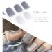 Sethain Matte Square Press-On Nail Tips - Gray Short Fingernails 24pcs Complete Cover for Women & Girls - International Shipping Available - Buy Online on GoSupps.com