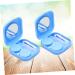 Solustre 2-Part Contact Lens Case Set - Portable Lens Box Holder for Safe Storage - Buy Online on GoSupps.com