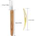 Dreadlock Crochet Hook Set - 6 Pieces with Hair Weaving Needle Tool - 1/2/3 Hooks - Braid Craft Locking - 0.5mm - Buy Online on GoSupps.com