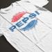 All+Every Pepsi 1960s Distressed Bottlecap Logo Men's T-Shirt L White - Buy Online on GoSupps.com