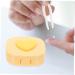 Homsfou Exquisite Contact Lens Holder Case with Makeup Mirror | 7.00x6.80x2.50cm - Ideal for Cosmetic Lenses Sorted Colors & Perfect Travel Accessory - Buy Online on GoSupps.com