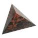 Red Obsidian Tetrahedron Pyramid Stone Stones Crystals Naturelle Cristal Pyramide Stone Crystal Reiki