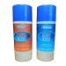 Moisturizing Cocoa Butter Jelly Stick & Revitalizing Body Balm (Fragrance Free) Jelly Stick- Travel Size Petroleum Jelly Stick 1.4 OZ Each (2 Piece Set) Brown & Blue