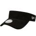 New Era Women's Towelling Visor Tennis Cap Blk One Size EU
