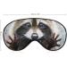 LynaRei Cute Raccoon Sleeping Mask - Adjustable Strap Eye Cover for Light Blocking (Style-3) - Buy Online on GoSupps.com