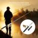 Lixada Mini Telescopic Fishing Rod Combo Set - Portable Pocket Pen Fishing Pole with Reel - Black - International Shipping Available - Buy Online on GoSupps.com