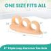 Welnove Hammer Toe Corrector & Straightener - 8 Pcs Toe Support Pads for Bent Crooked Claw Toes - Effective Cushion & Realignment Solution - Buy Online on GoSupps.com
