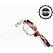 VICCI Makeup Reading Glasses - Dual-Purpose Flip Up Lens Magnifying Eyeglasses for Women | Lightweight Tortoise +2.5 Distortion-Free Vision - Buy Online on GoSupps.com
