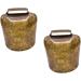 HEALLILY 2Pcs Cow Horse Sheep Grazing Copper Bells Cattle Farm Animal Copper Loud Bronze Bells Animal Anti-Lost Accessories Bell Cattle Farm Animal Loud Bronze Bell L 6.3*4.8*3cm - Buy Online on GoSupps.com