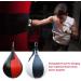 PU Leather Boxing Speed Ball for Gym MMA Workout - Black & White - Buy Online on GoSupps.com