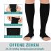 Evolyline Medical Compression Stockings for Women & Men - 20-30 mmHg Thrombosis & Support Socks for Varicose Veins - Black Ankle Length - Buy Online on GoSupps.com