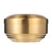 Housoutil rice shell Snice bowl soap shell stainless steel shaving shaving shaving shave cup men shaving soap bowl with lid foam shell shaving cup for shaving soap cream at home bathroom children bowl gold