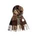 Ladies Scarf Warm Winter Cotton Triangle Scarf High Quality Vintage Winter Scarf Fashion Neck Warmer Triangle Scarf One Size Brown