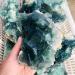 Natural Crystal Rough Home Natural Rough Quartz Stone Specimen Raw Crystal Green Fluorite Cluster Ornaments (Color : 300-500g) - Buy Online on GoSupps.com