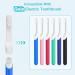 Buy Quip Toothbrush Replacement Heads - Light Gray 6-Pack for Adults | Fast International Shipping - Buy Online on GoSupps.com