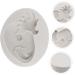 Tofficu 2pcs Silicone Soap Mold Easter Egg Mould Easter Soap Mold Easter Mousse Dragon Candy Mold Easter Fondant Dragon Egg Candy Clay Mold Silicone Molds Chocolate Mould White Cake Crayon - Buy Online on GoSupps.com