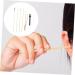 HAPINARY 1 Set Ear Picking Kit - Spiral Ear Wax Remover & Wooden Ear Pick - Professional Ear Cleaners for Household Cleaning - Buy Online on GoSupps.com