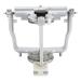 Scozia dental articulator dental universal articulator articulator mechanical magnet articulator full size model Adjustable articulator for dental technician joint jaw oral cavity silver
