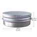 24 Pack 1 Oz Screw Top Aluminum Tin Cans - Storage Jars for Lip Balm, Cosmetic, Candles - Metal Containers with Screw Cap for Salve, Makeup, Tea - Buy Online on GoSupps.com