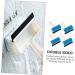 Zerodeko 4pcs Wiper Bath Tub Cleaner Household Floor Cleaners Car Wash Sponges Door Window Sliding Track Kitchen Cleaning Sponges Sneakers Cleaner Wall Brush Multifunction Plastic - Buy Online on GoSupps.com