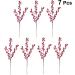 Zerodeko 7pcs Fake Red Berries Decorative Plants Plant Photography Props Flower Arrangements Home Plants Office Decoration Decor for Office Foam Fruit Plants Acacia Beans Long Branch - Buy Online on GoSupps.com